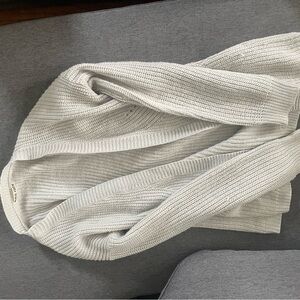 Gray cardigan